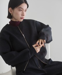 hunch（ハンチ） カーディガン 「WEB限定/別注」Wジップカーディガン