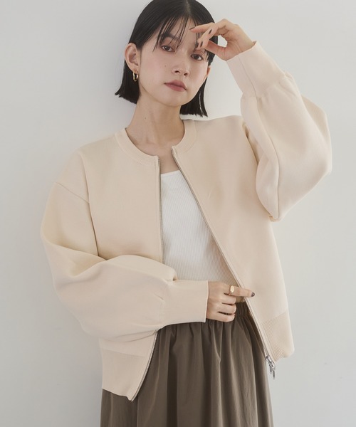 ⭐お値段交渉可⭐　グッチ　ジップアップ　カーディガン 中古・古着通販】GUCCI (グッチ) ジップアップカーディガン ネイビー