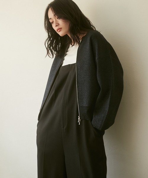 hunch（ハンチ） カーディガン 「WEB限定/別注」Wジップカーディガン