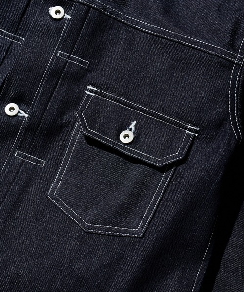 デニムジャケット gジャン REMI RELIEF GORDON MILLER別注 デニム トラッカージャケット -RIGID- メンズの画像