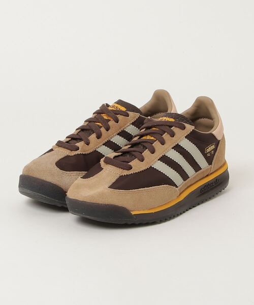 [ADIDAS] アディダス スニーカー SL 72 RS ブラウン adidas SL 72 RS Shoes - Brown | Free Shipping with adiClub
