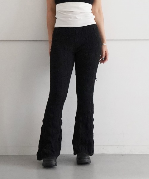 kotohayokozawa パンツ todo SHRUNK-KNIT LEGGING PANTS レディース 