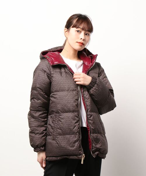 MICHAEL KORS」 ダウンジャケット X-SMALL ブラウン レディース 
