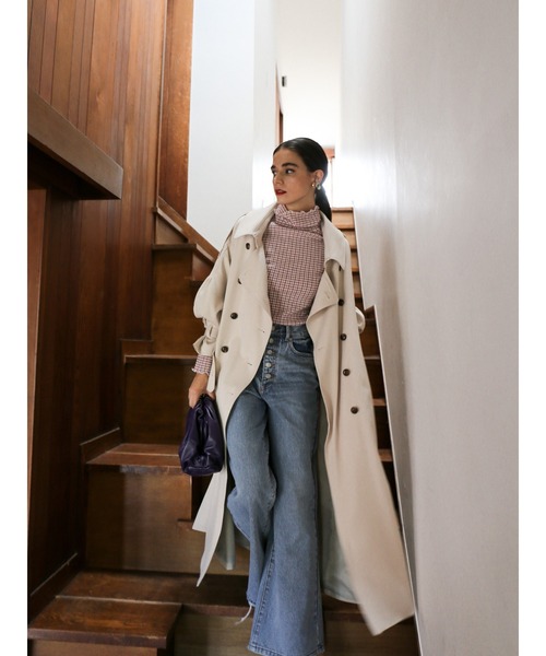 Katrin TOKYO トレンチコート コート pleats trench coat レディース