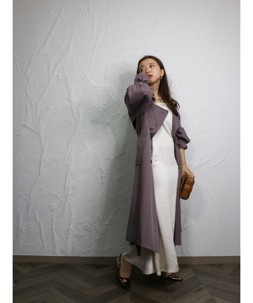 Katrin TOKYO トレンチコート コート pleats trench coat レディース