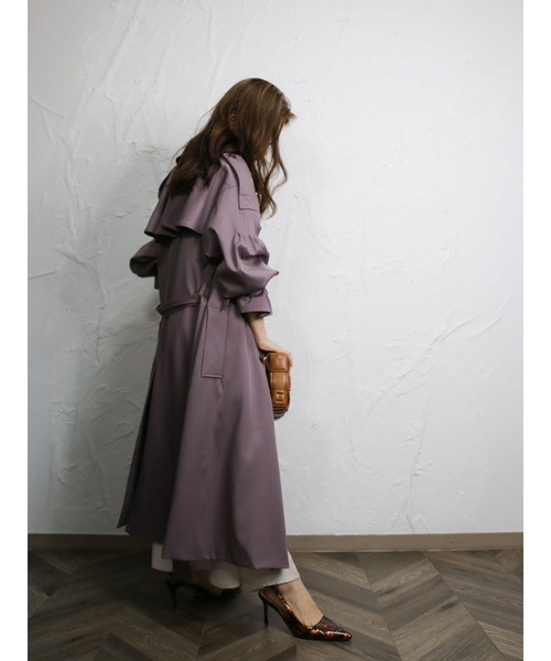 Katrin TOKYO トレンチコート コート pleats trench coat レディース