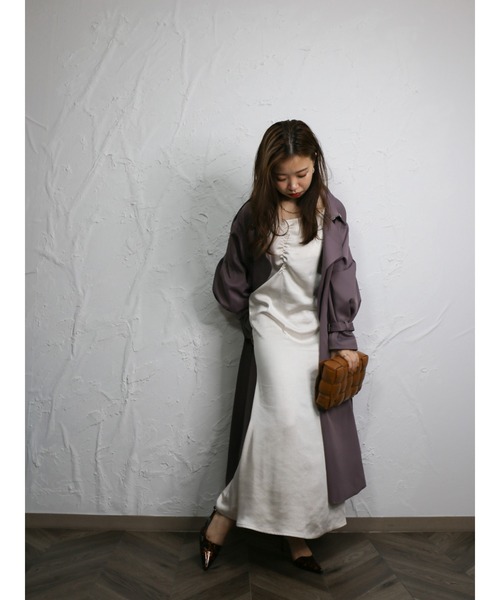 Katrin TOKYO トレンチコート コート pleats trench coat レディース