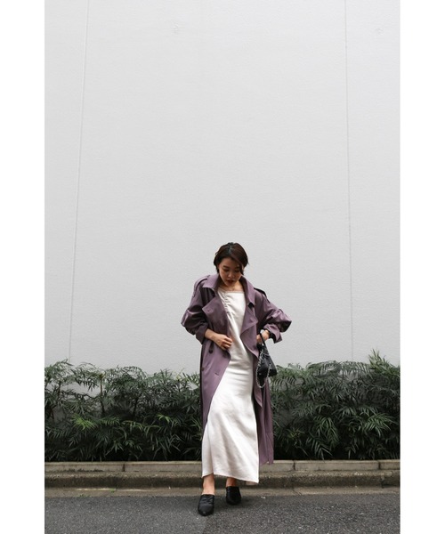 Katrin TOKYO トレンチコート コート pleats trench coat レディース