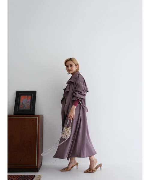 Katrin TOKYO トレンチコート コート pleats trench coat レディース