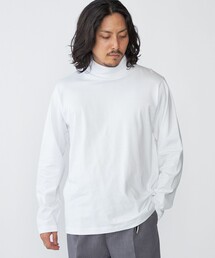 tシャツ SHIPS: スタンダード コットン タートルネック ロングスリーブ Tシャツ メンズ｜ZOZOTOWN Yahoo!店