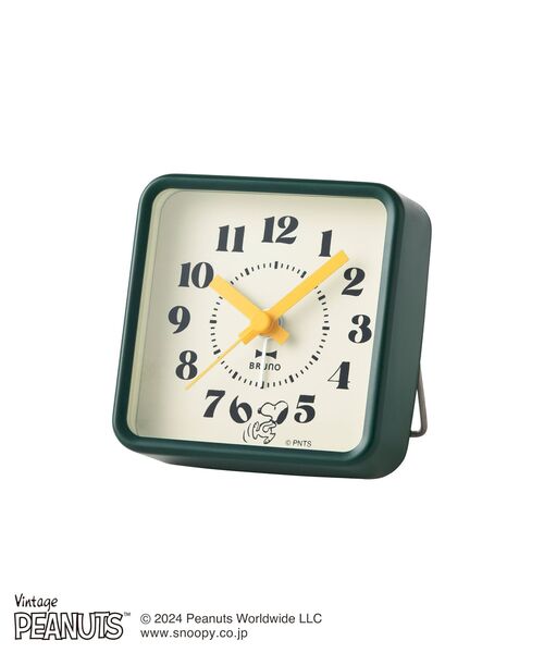 BRUNO（ブルーノ） 時計 PEANUTS コミックアラームクロック : ZOZOTOWN