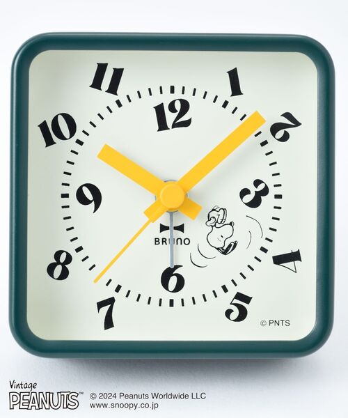 BRUNO（ブルーノ） 時計 PEANUTS コミックアラームクロック : ZOZOTOWN