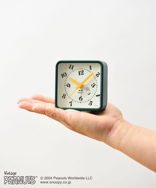 BRUNO（ブルーノ） 時計 PEANUTS コミックアラームクロック : ZOZOTOWN