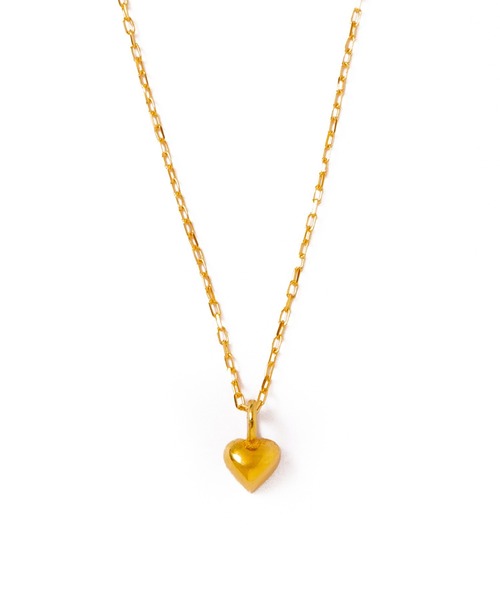 ネックレス 「les bon bon」K18 petit couer necklace BOB573 レディースの画像