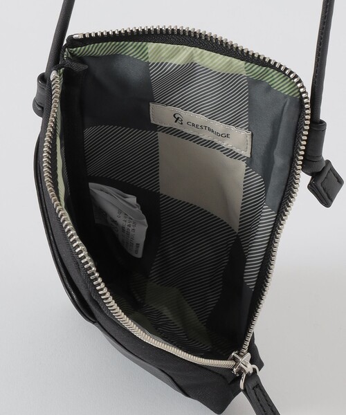 【値下げ】CB CRESTBRIDGE 巾着ショルダーバッグ CB CRESTBRIDGE ハンドバッグ クレストブリッジチェック合皮
