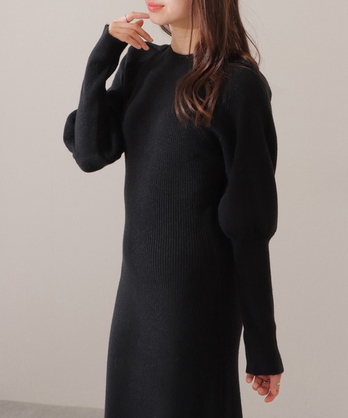 Lace Ladies（レースレディース） ワンピース ソリッドカラー クルー