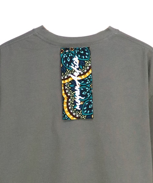 tシャツ 「moyan ecri」message illustration long Tshirts レディース メンズ moyan ecri tシャツ 「moyan ecri」メッセージプリントTシャツ