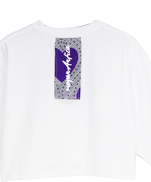 tシャツ 「moyan ecri」message illustration long Tshirts レディース メンズ moyan ecri tシャツ 「moyan ecri」メッセージプリントTシャツ