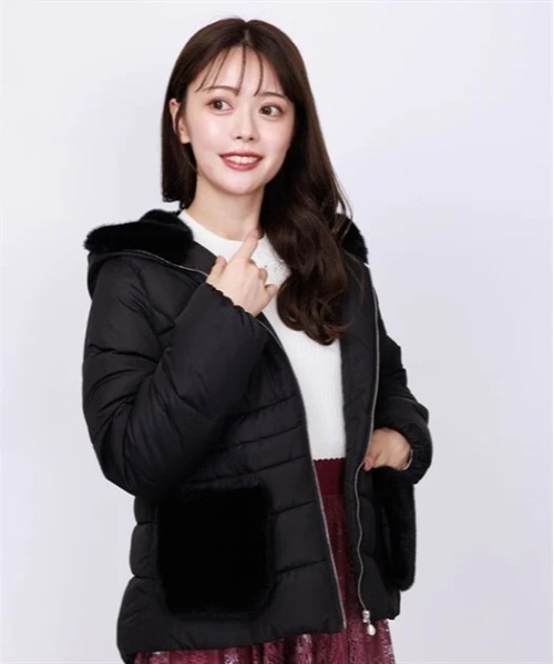 axes femme（アクシーズ ファム） ダウンコート ダウンジャケット