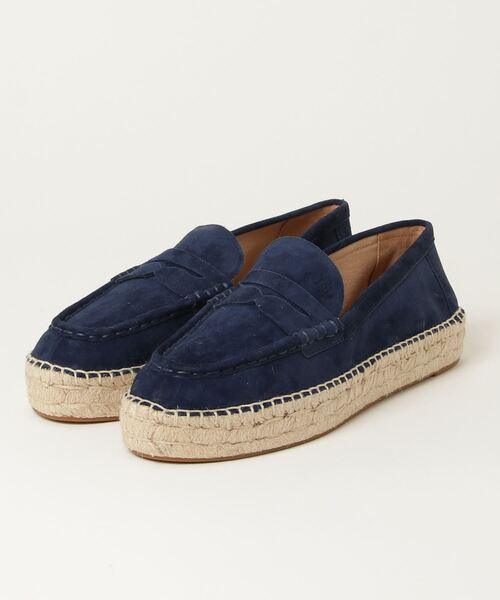 【RALPH LAUREN】 Luize エスパドリーユ ペニー ローファー LAUREN RALPH ローファー Luize スエード エスパドリーユ