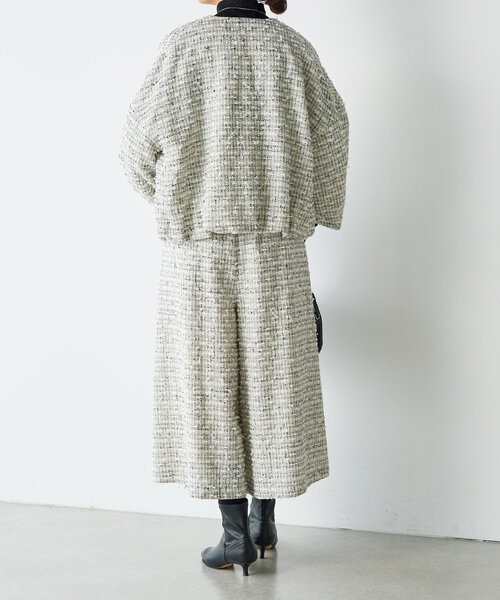 BEARDSLEY（ビアズリー） パンツ リボンツイードキュロット レディース