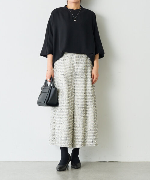 BEARDSLEY（ビアズリー） パンツ リボンツイードキュロット レディース