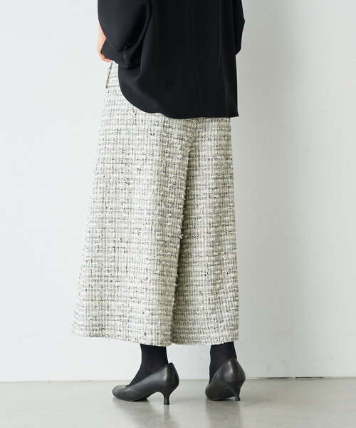 BEARDSLEY（ビアズリー） パンツ リボンツイードキュロット レディース