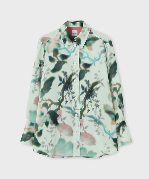 Paul Smith シャツ ブラウス ウィメンズ ”Lens Blur Botanical  
