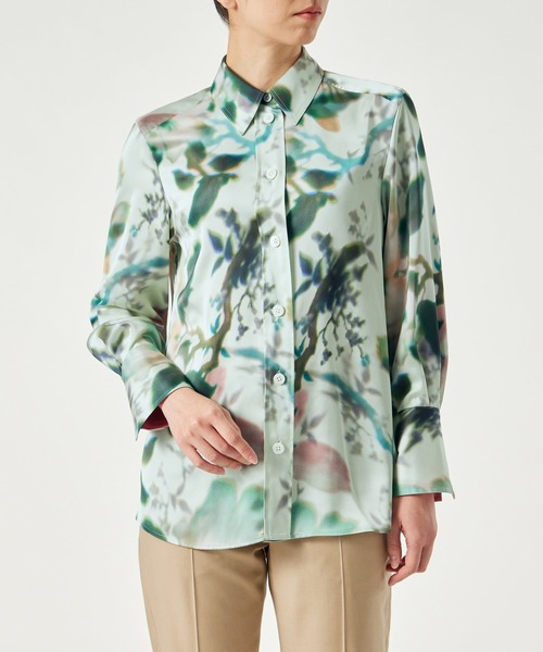 Paul Smith シャツ ブラウス ウィメンズ ”Lens Blur Botanical  