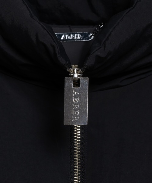 「ADRER」 ブルゾン SMALL ブラック×シルバー メンズ