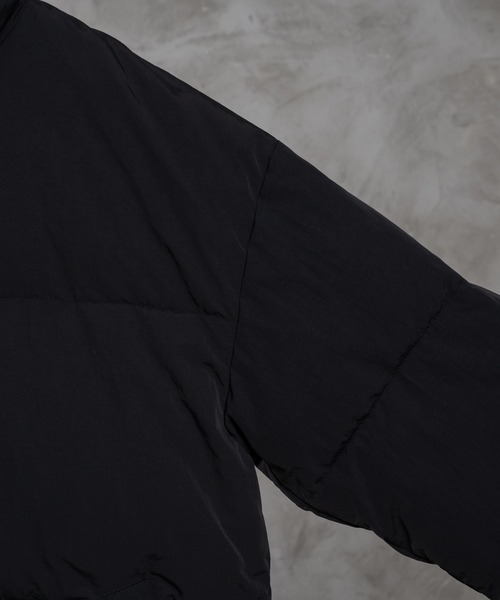 「ADRER」 ブルゾン SMALL ブラック×シルバー メンズ