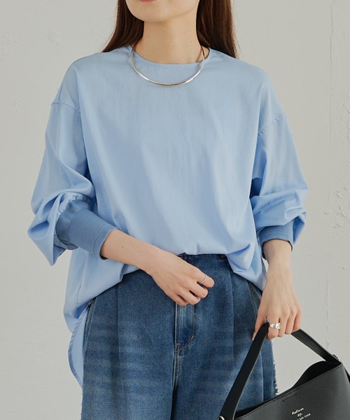 pual ce cin ブラウス シャツ 万能レイヤード プルオーバーブラウス