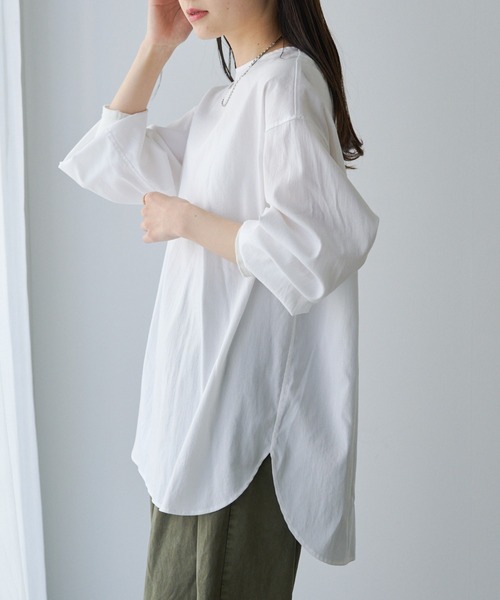 pual ce cin ブラウス シャツ 万能レイヤード プルオーバーブラウス