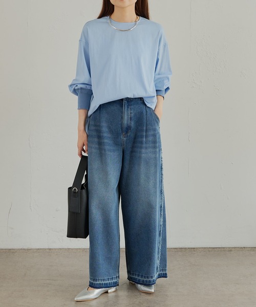 pual ce cin ブラウス シャツ 万能レイヤード プルオーバーブラウス