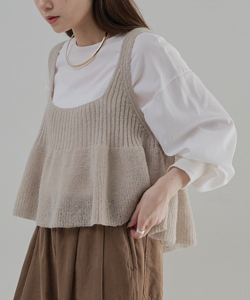 センソユニコ プルオーバーブラウス Sensounico センソユニコ and hue own ideas プルオーバー