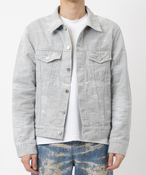 Ｓ～Ｍサイズ ターク(TAAKK)のデニムジャケット / ニードルパンチ TAAKK/ターク】3RD TYPE DENIM JACKET（デニムジャケット