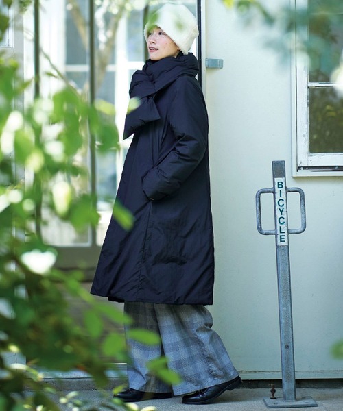 Sunny clouds（サニークラウズ） ダウンコート MEDIUM ブラック