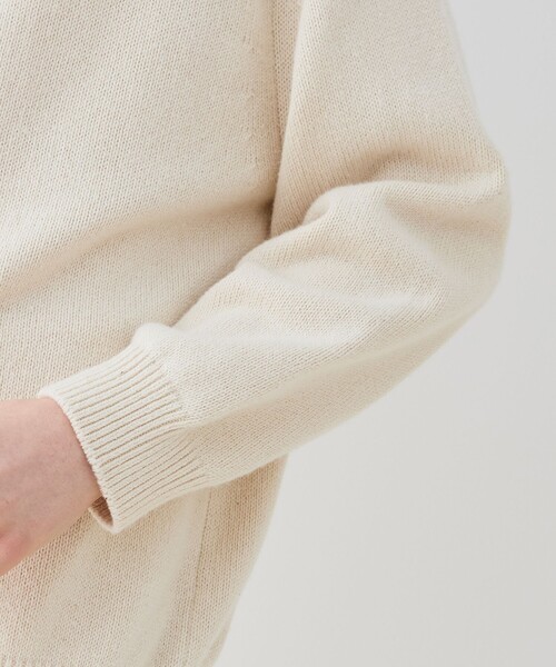GALERIE VIE カーディガン コットンカシミヤ Vネック
