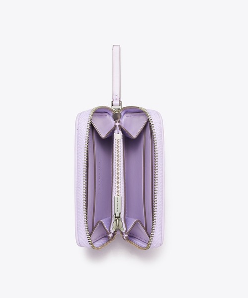 【ToryBurch】ダイヤモンドキルト クローバースモールウォレット TORY BURCH 財布 キラ ダイヤモンドキルト クローバー ジップ