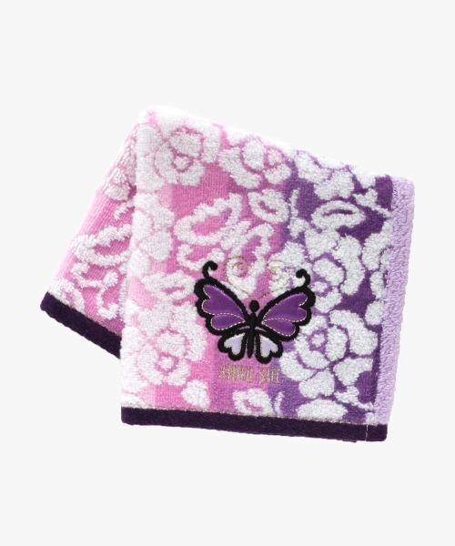 ANNA SUI（アナスイ） ハンカチ バタフライ＆グラデーション タオル