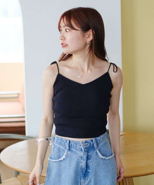 pamm Collection キッチン ネイビーキャミソール pamm Collection キッチン ネイビーキャミソール