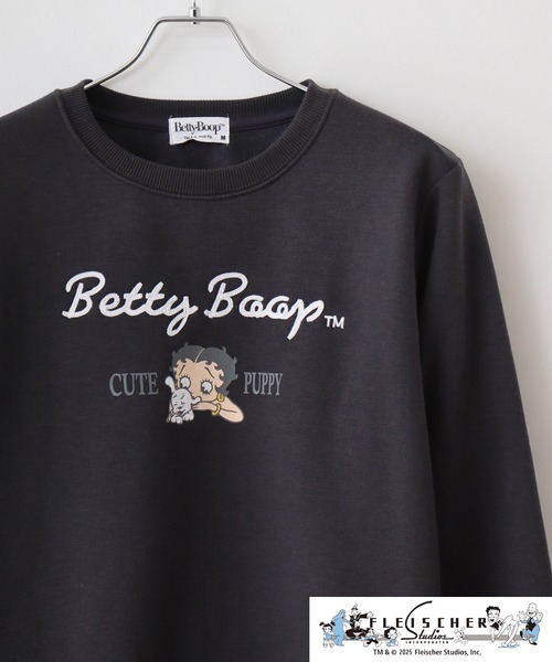 BETTY BOOP（ベティ ブープ） トレーナー スウェット BETTY BOOP（TM