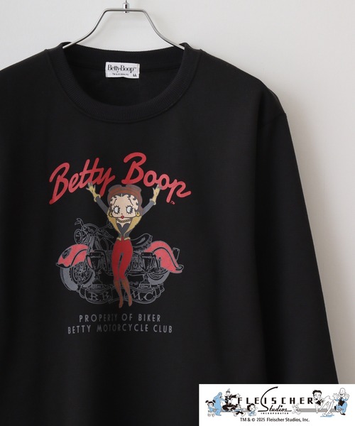 BETTY BOOP（ベティ ブープ） トレーナー スウェット BETTY BOOP（TM