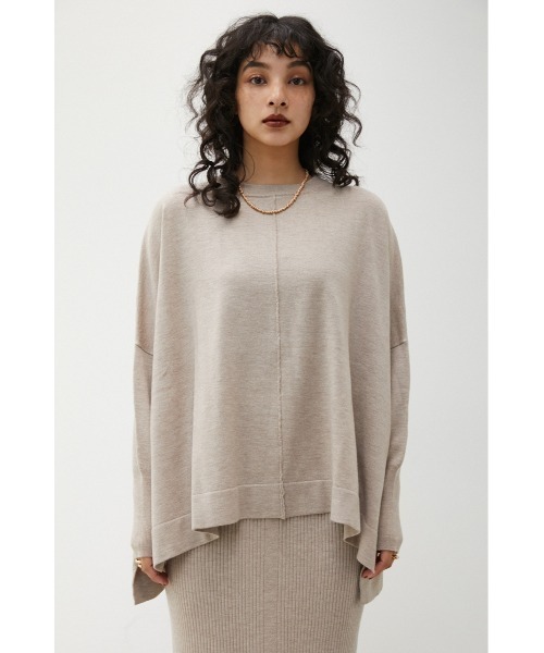 「crie conforto」 長袖ニット FREE ライトブルー レディース_画像4