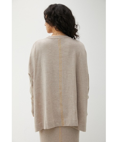 「crie conforto」 長袖ニット FREE ライトブルー レディース_画像6