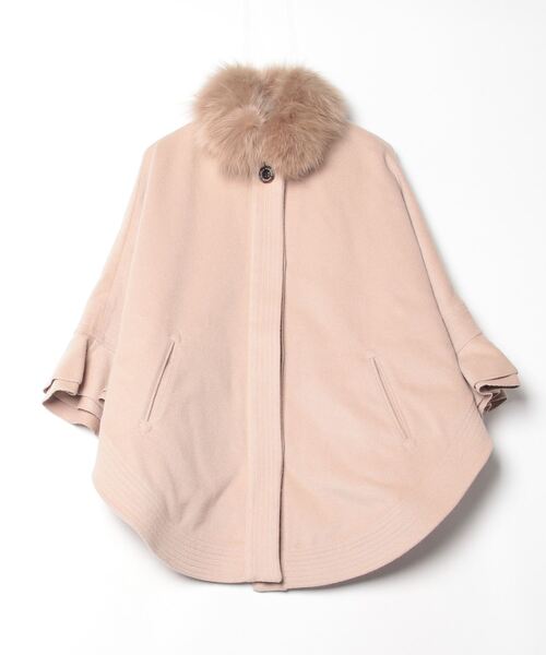 Sov.ベージュ　裏起毛　ポンチョ Sov. 「Sov.」 ポンチョ - ベージュ レディース : ZOZOTOWN Yahoo!店