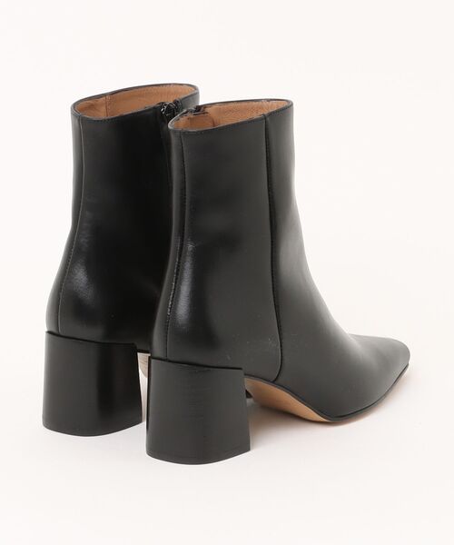 DRESSLAVE ブーツ Flattered / GILL(ギルレザーブラック サイドジップ