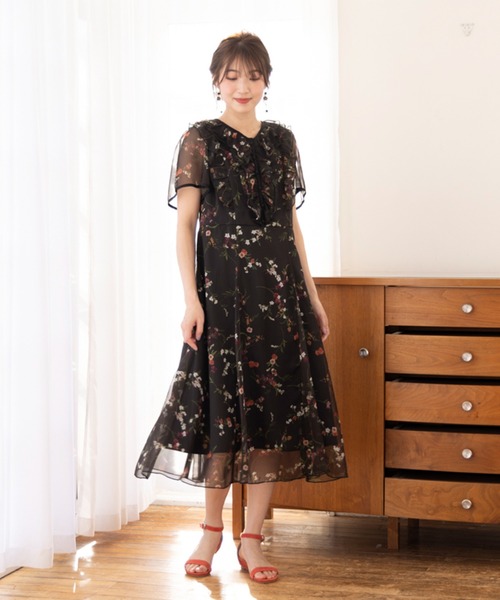 Rose Tiara（ローズティアラ） ワンピース ボタニカルフラワー