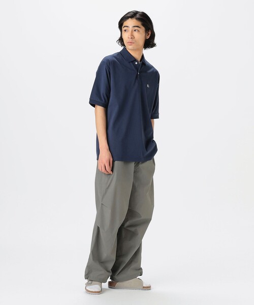 B：MING by BEAMS パンツ 接触冷感 撥水 ライトナイロン