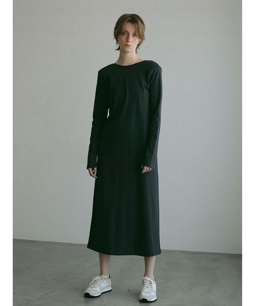 HERG1 ワンピース パイピングチェックレースロングワンピース – Darich (ダーリッチ)